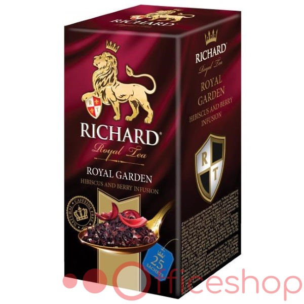 Ceai de fructe Richard Royal Hibiscus, 25 plicuri
